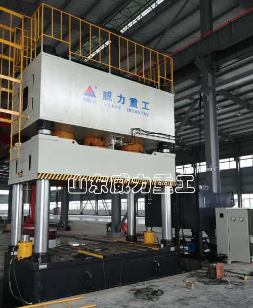 2000噸汽車復(fù)合材料熱壓成型油壓機(jī)